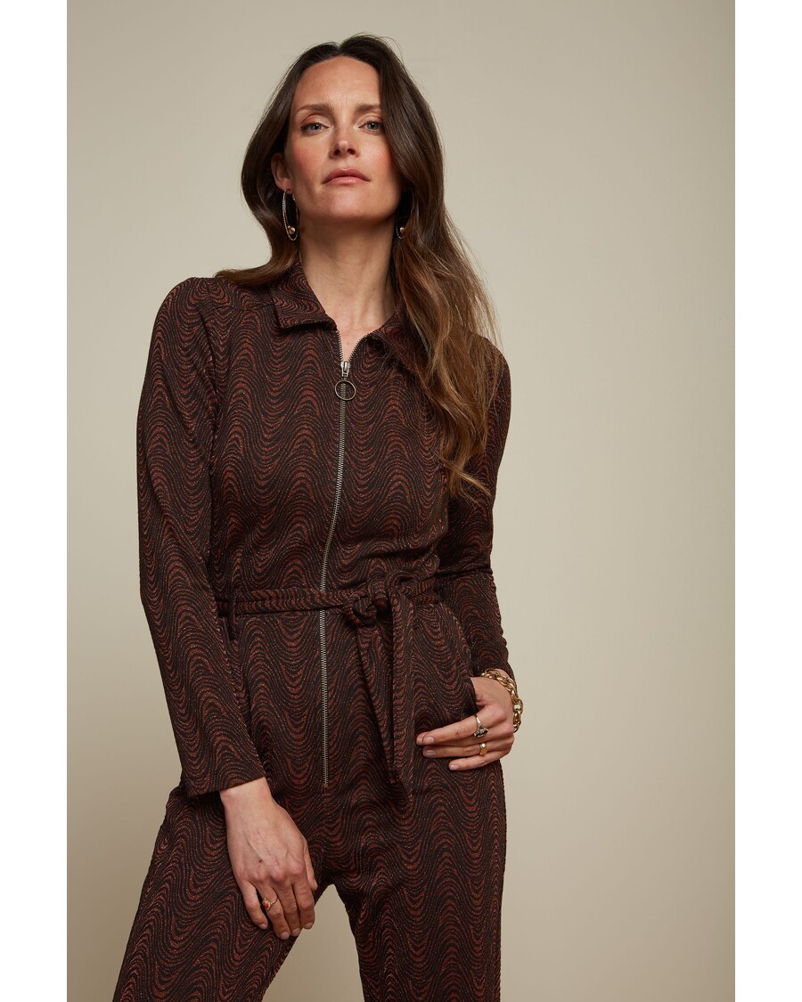 King Louie Macy Flared Jumpsuit Tempest