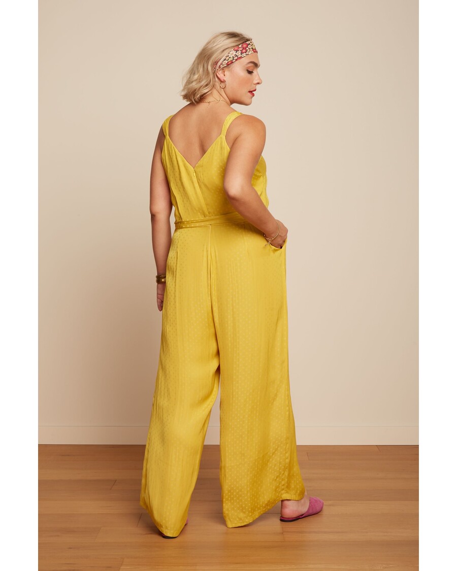 King Louie Lenny Jumpsuit Bisque