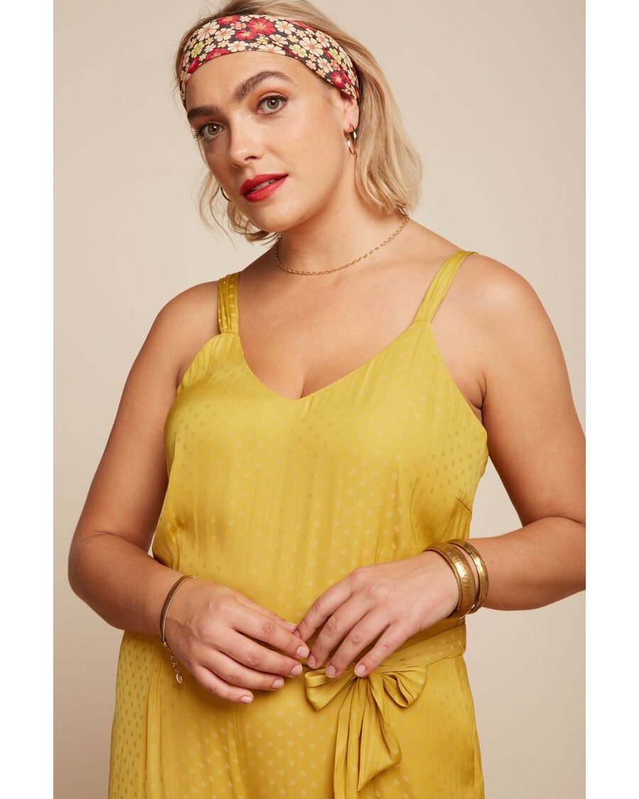 King Louie Lenny Jumpsuit Bisque