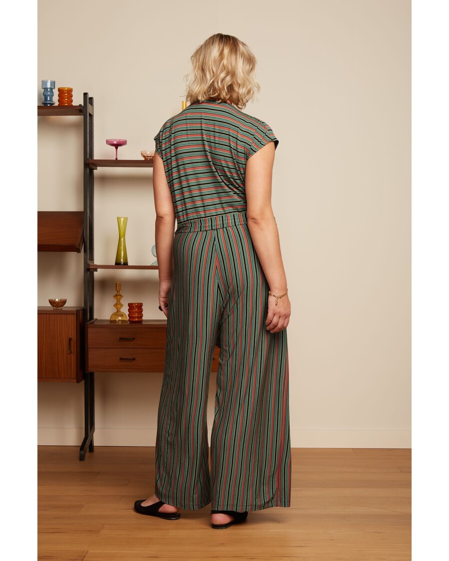 King Louie Mary Jumpsuit Castillo Stripe