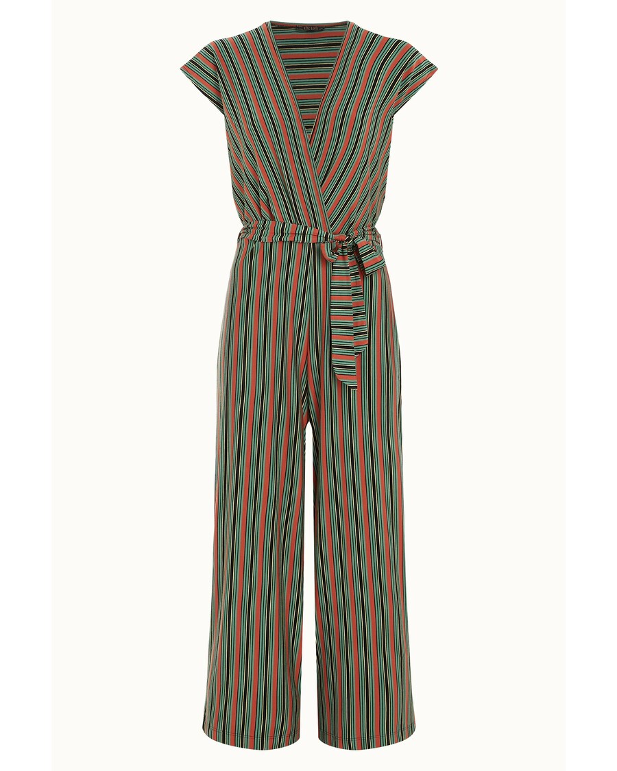 King Louie Mary Jumpsuit Castillo Stripe