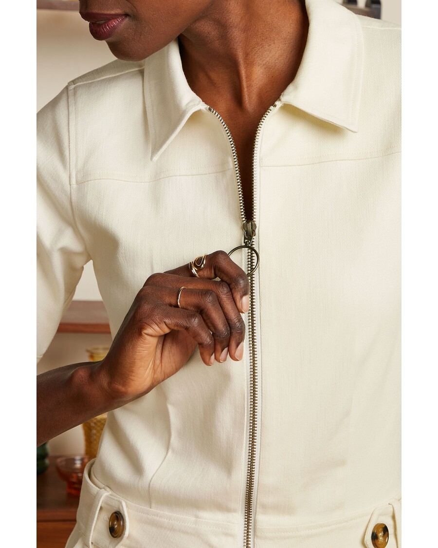 King Louie Garbo Zip Jumpsuit Marine