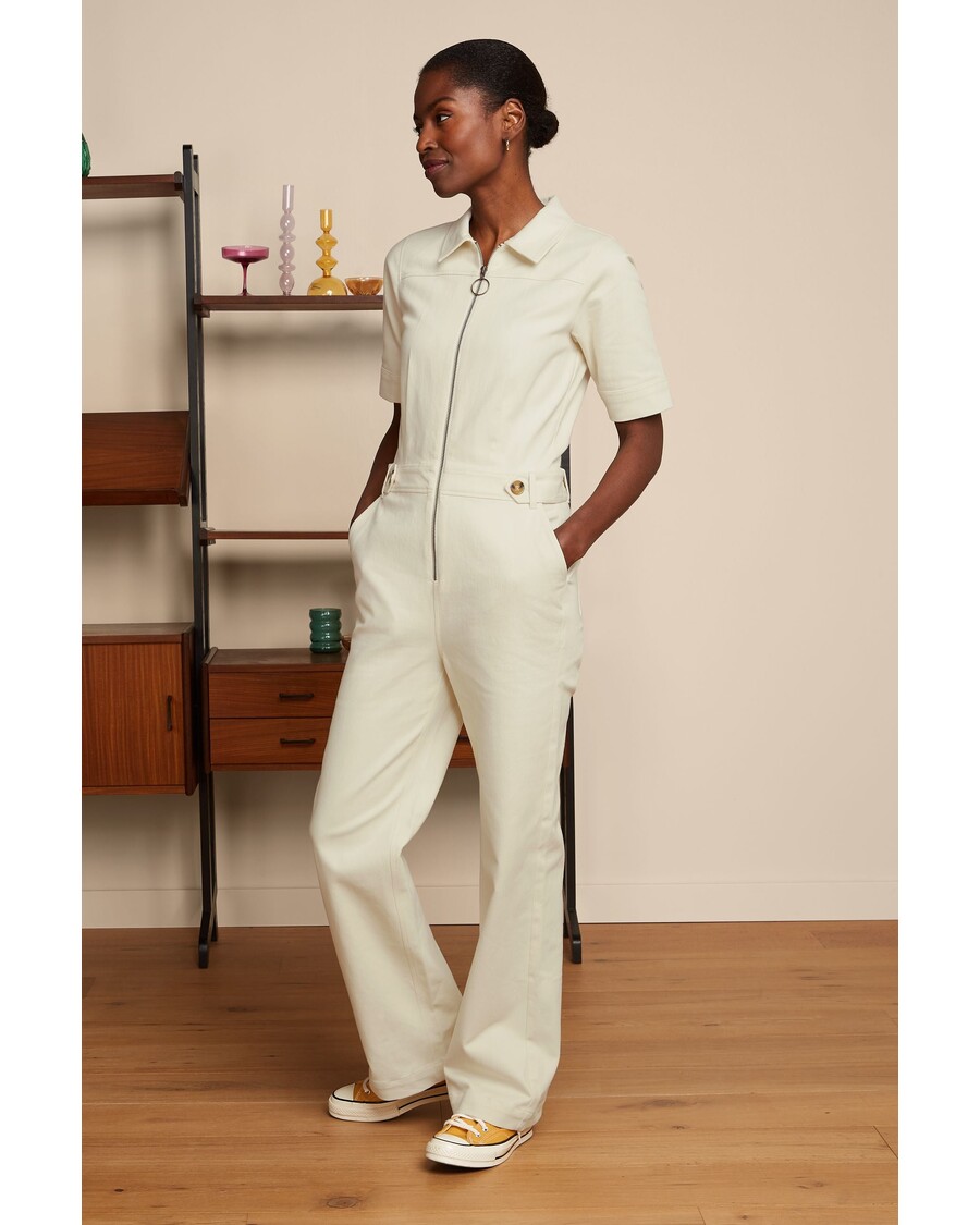 King Louie Garbo Zip Jumpsuit Marine