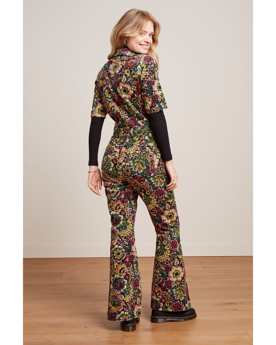 King Louie Garbo Flare Jumpsuit Tulsa