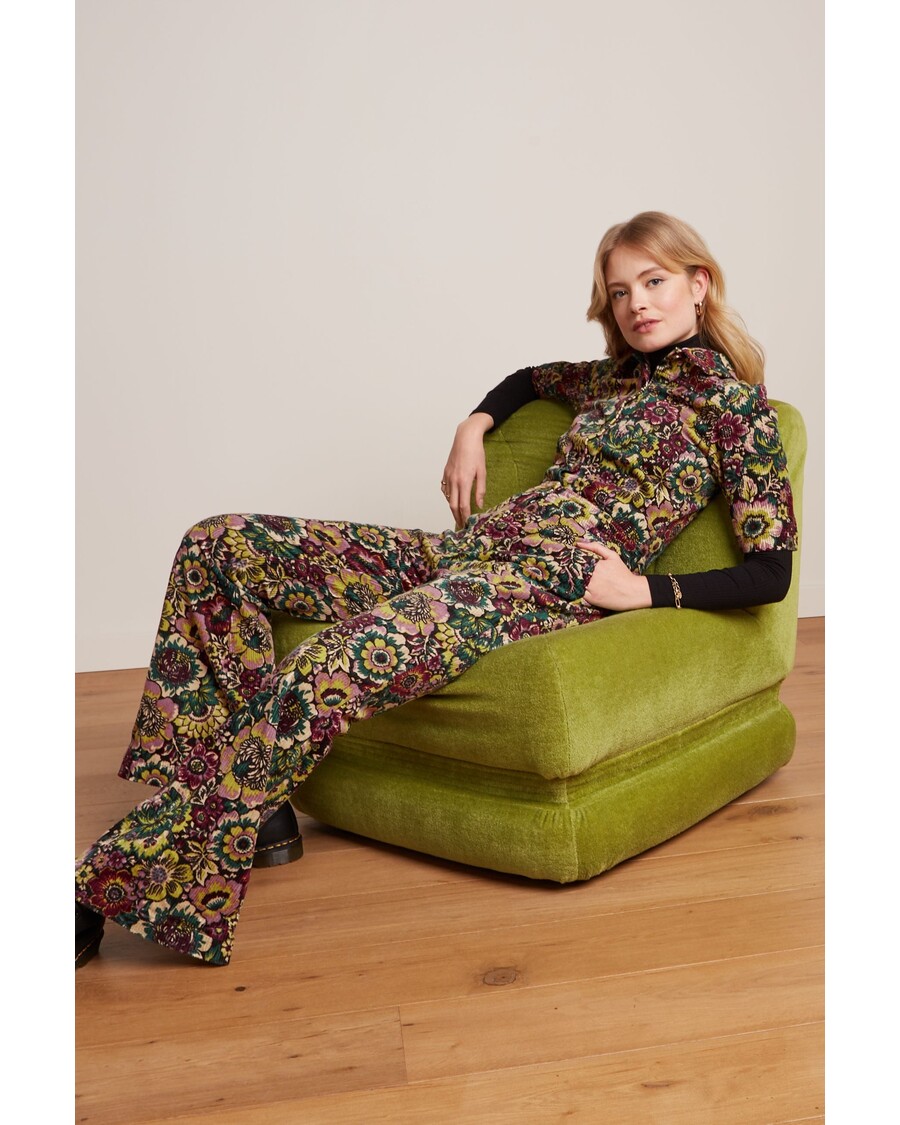 King Louie Garbo Flare Jumpsuit Tulsa