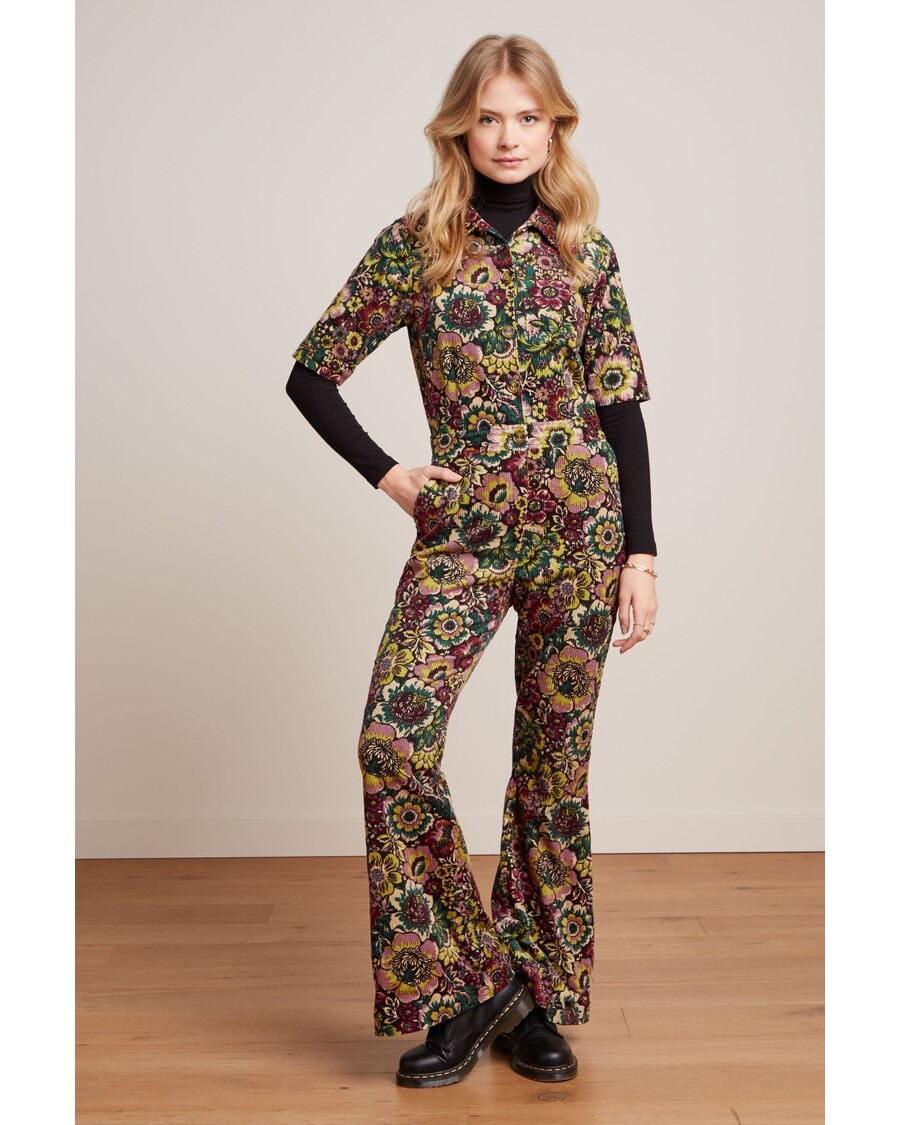 King Louie Garbo Flare Jumpsuit Tulsa