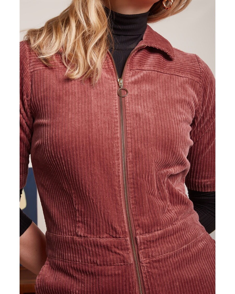 King Louie Garbo Flare Jumpsuit Corduroy