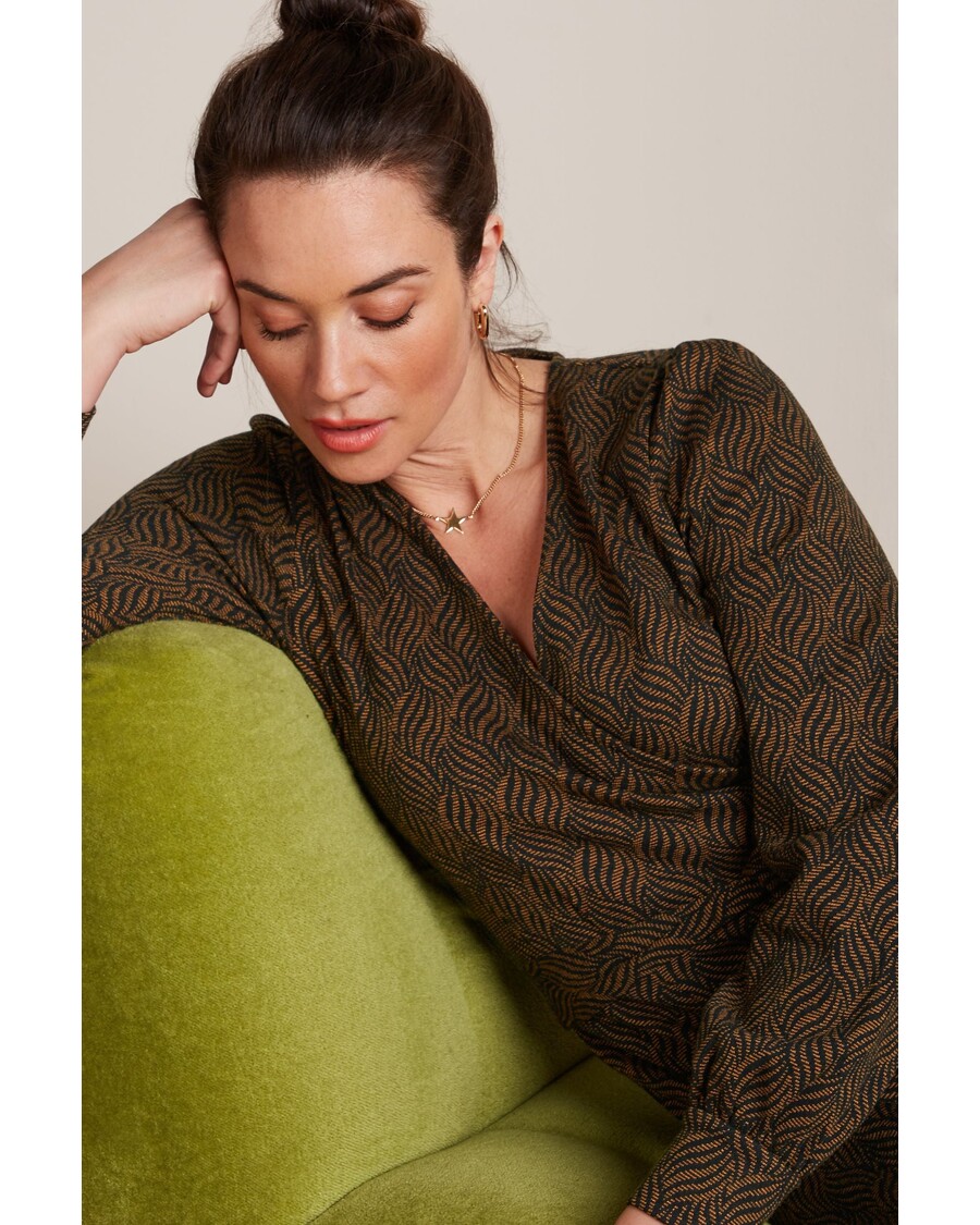 King Louie Zita Jumpsuit Ruby Jacquard