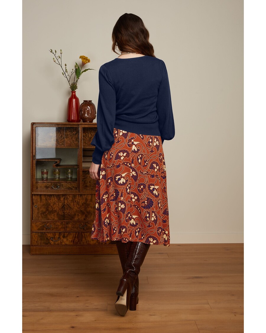 King Louie Juno Midi Skirt Cecilia