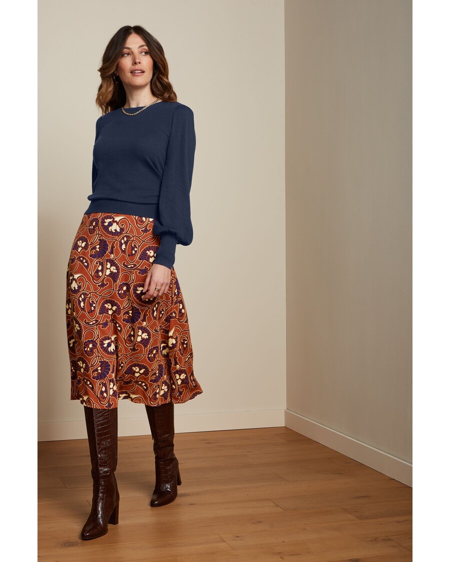 King Louie Juno Midi Skirt Cecilia