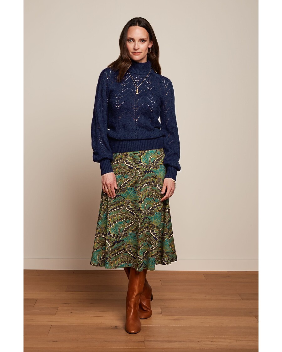 King Louie Juno Midi Skirt Venus