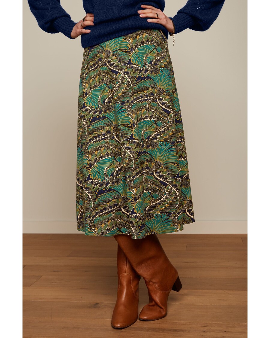 King Louie Juno Midi Skirt Venus