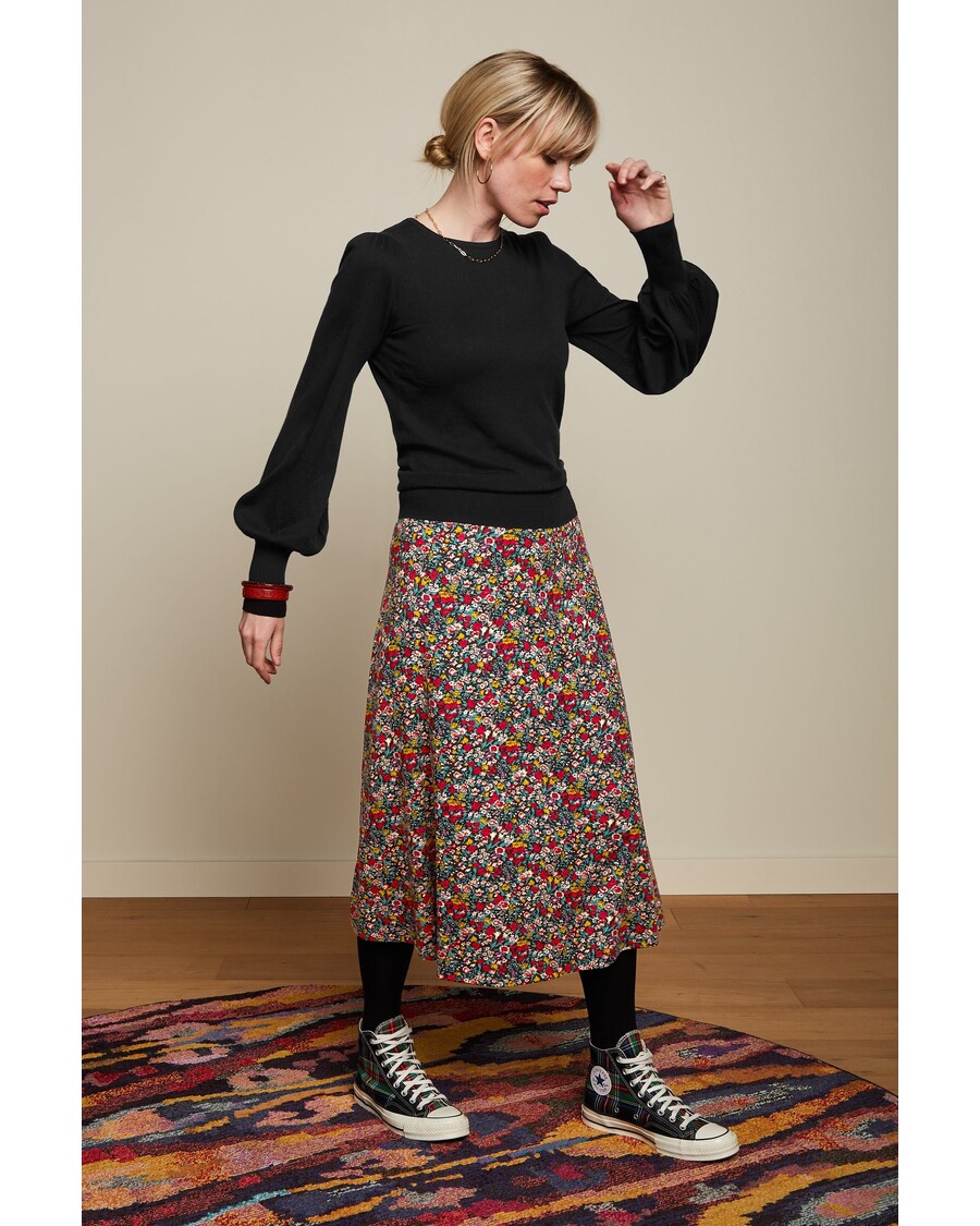 King Louie Juno Midi Skirt Meadow