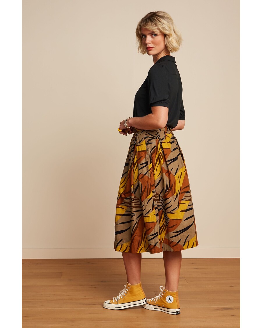 King Louie Suzette Pleat Skirt Zolea