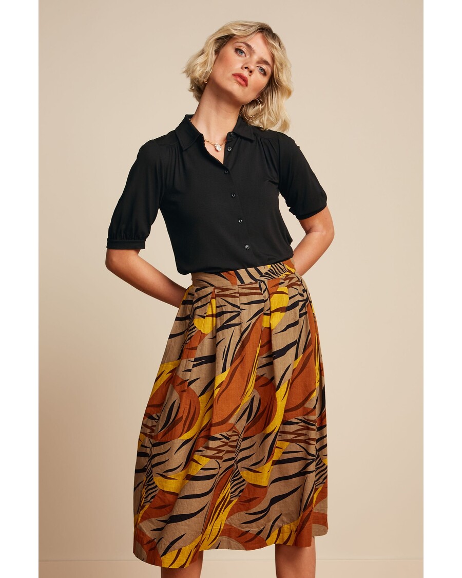 King Louie Suzette Pleat Skirt Zolea