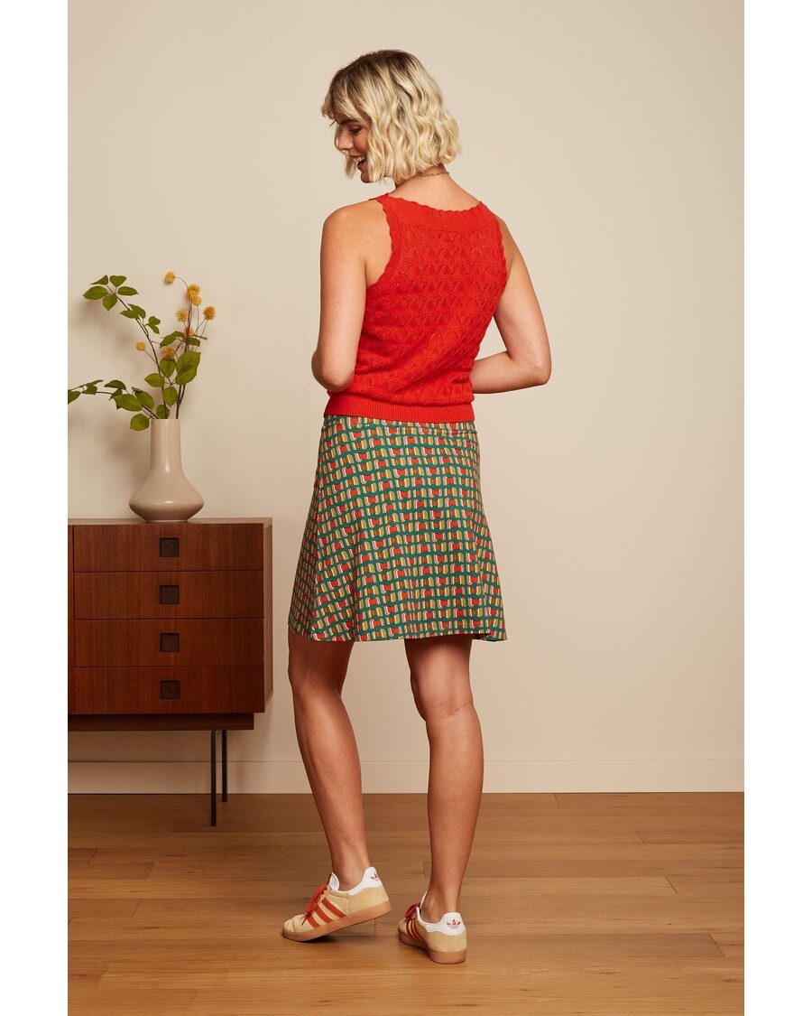 King Louie Border Skirt Rondine