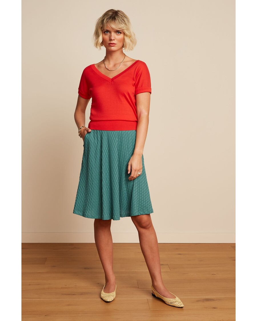 King Louie Serena Skirt Manelli Jacquard