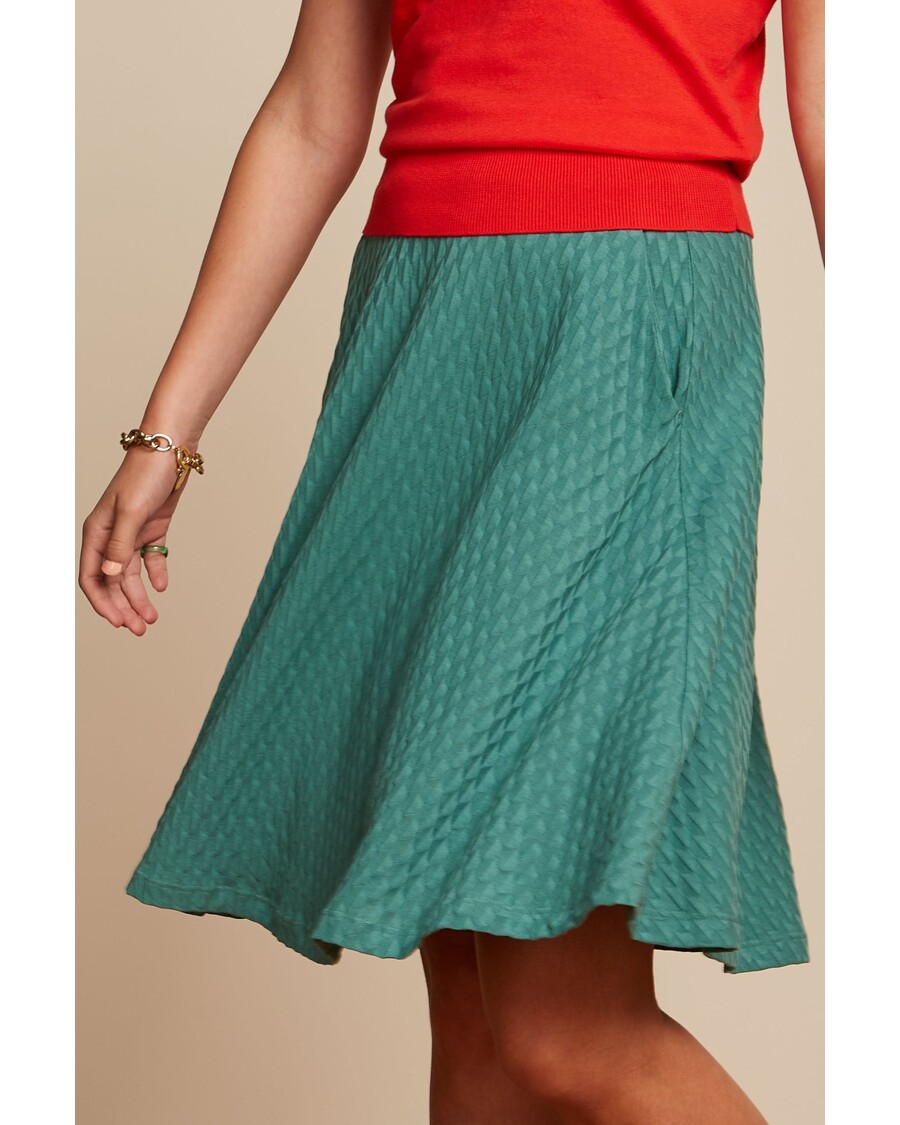 King Louie Serena Skirt Manelli Jacquard