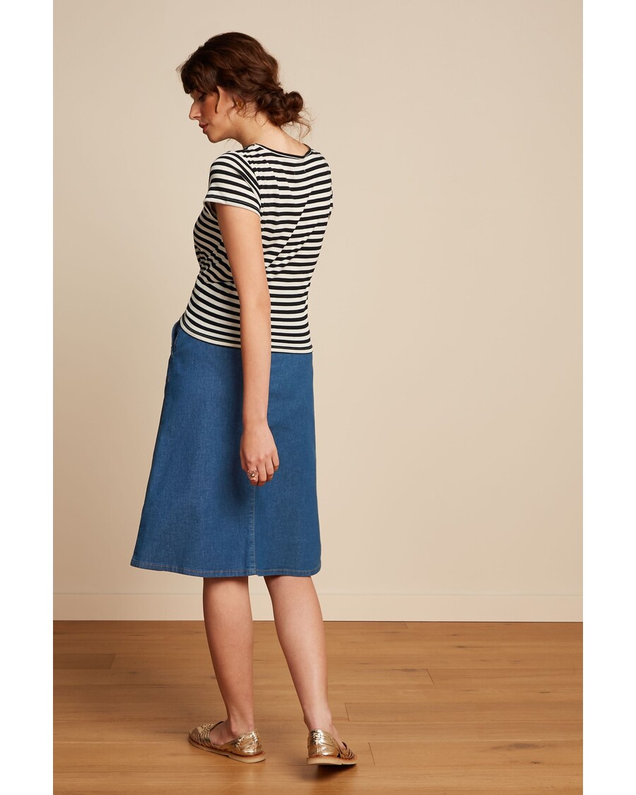 King Louie Marie Skirt Chambray