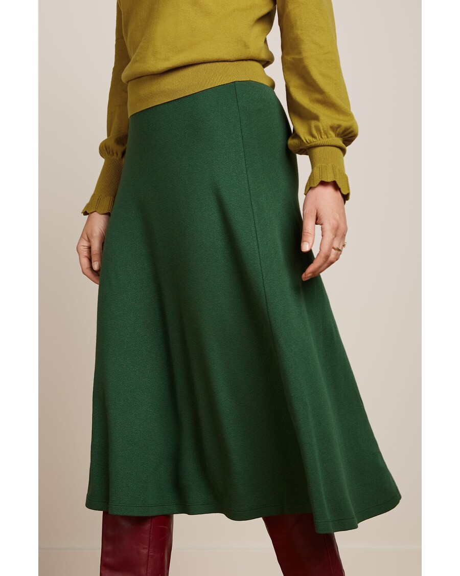 King Louie Juno Midi Skirt Milano Crepe