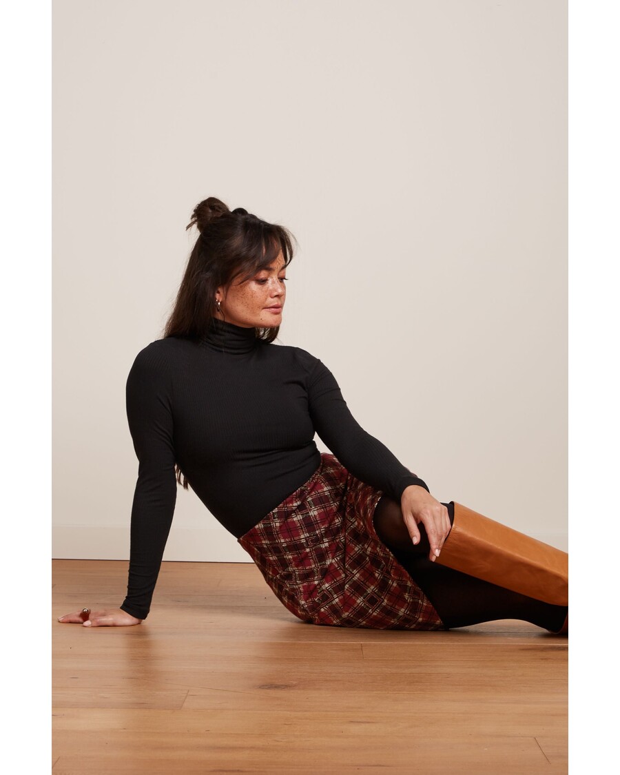 King Louie Border Skirt Riley Jacquard