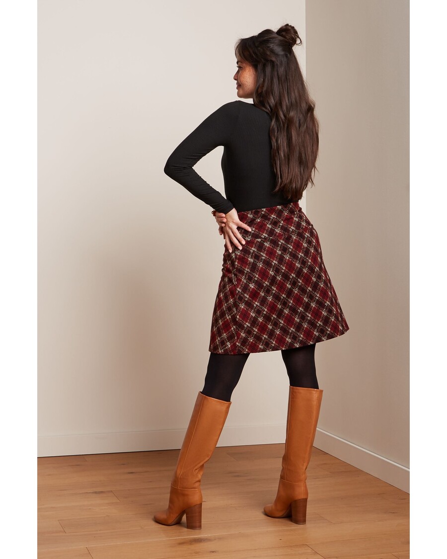 King Louie Border Skirt Riley Jacquard