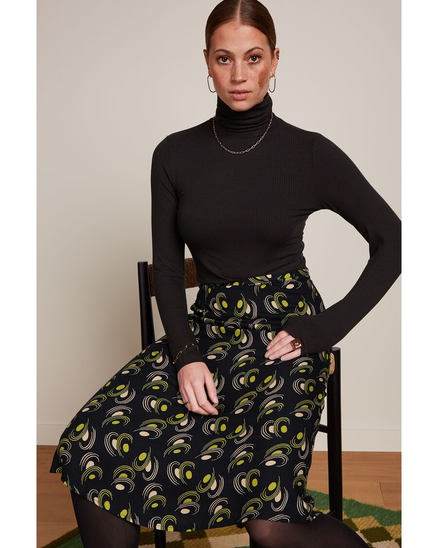 King Louie Juno Midi Skirt Beat