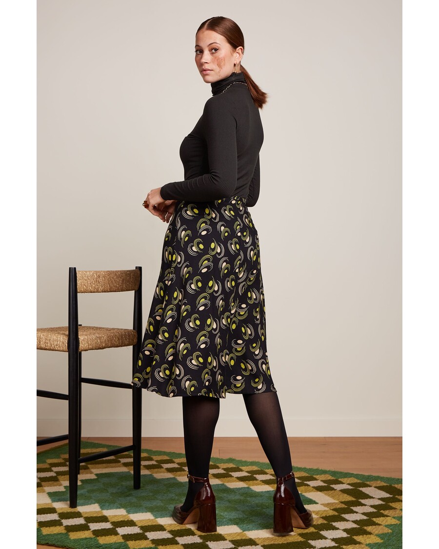 King Louie Juno Midi Skirt Beat