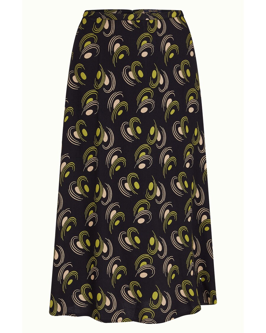 King Louie Juno Midi Skirt Beat