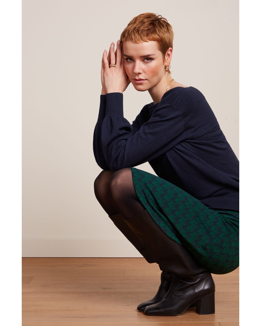 King Louie Border Skirt Duffy Jacquard