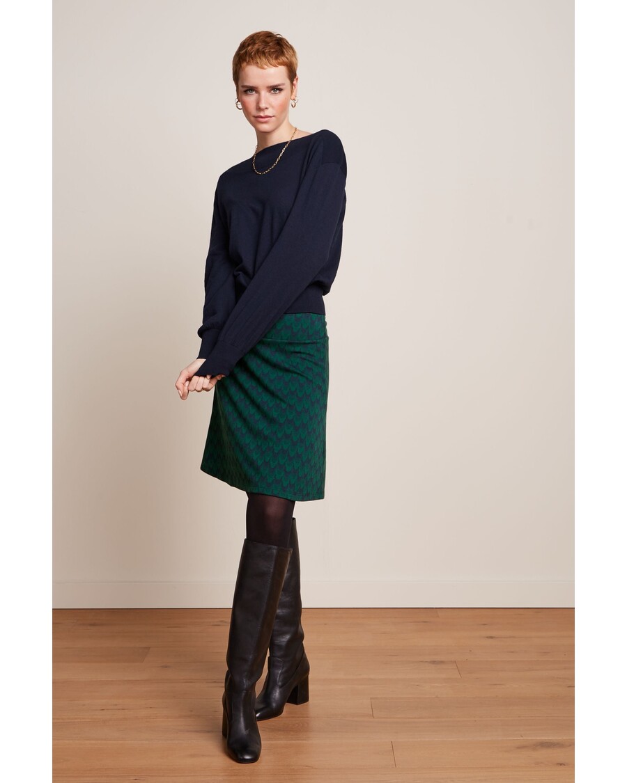 King Louie Border Skirt Duffy Jacquard