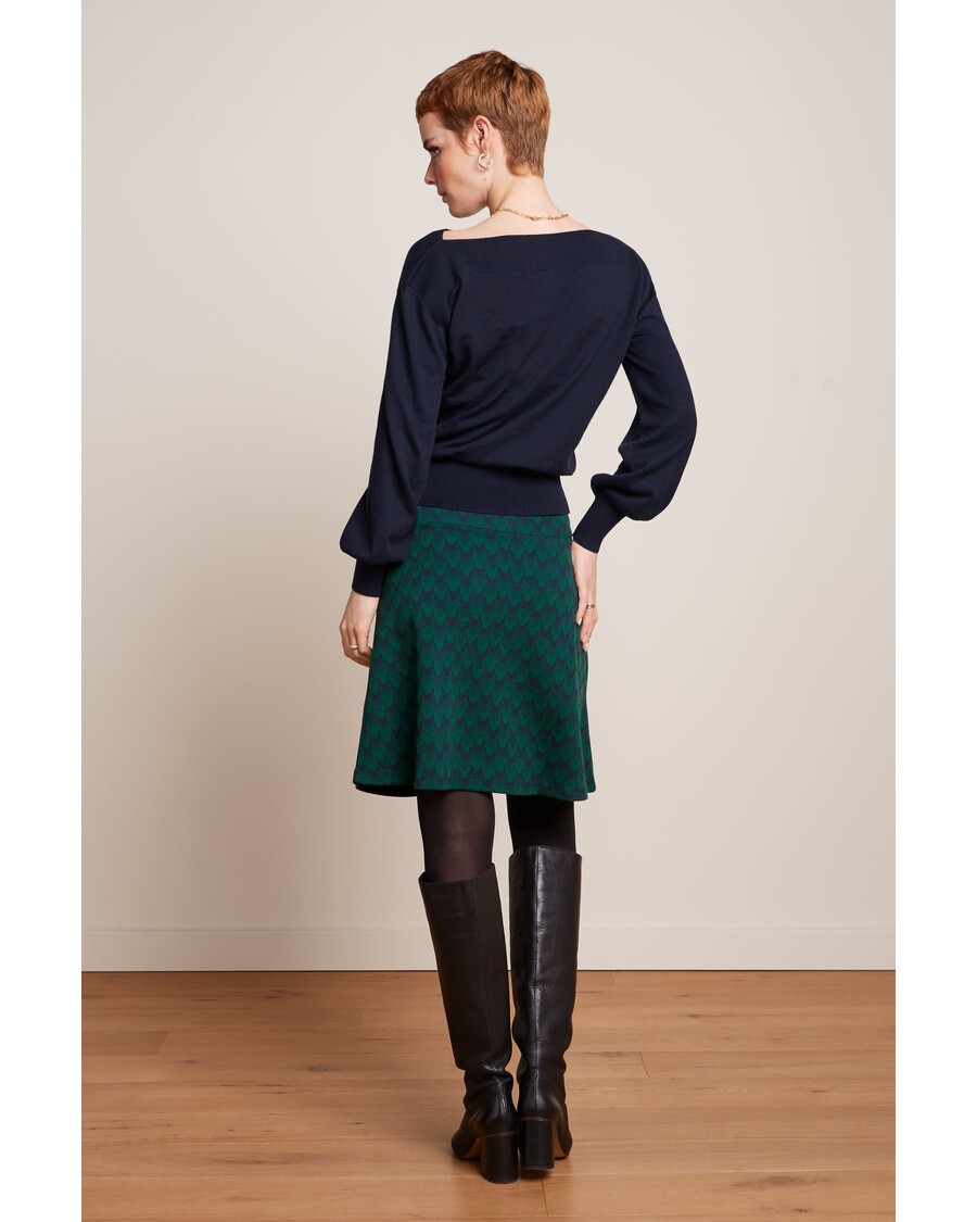 King Louie Border Skirt Duffy Jacquard