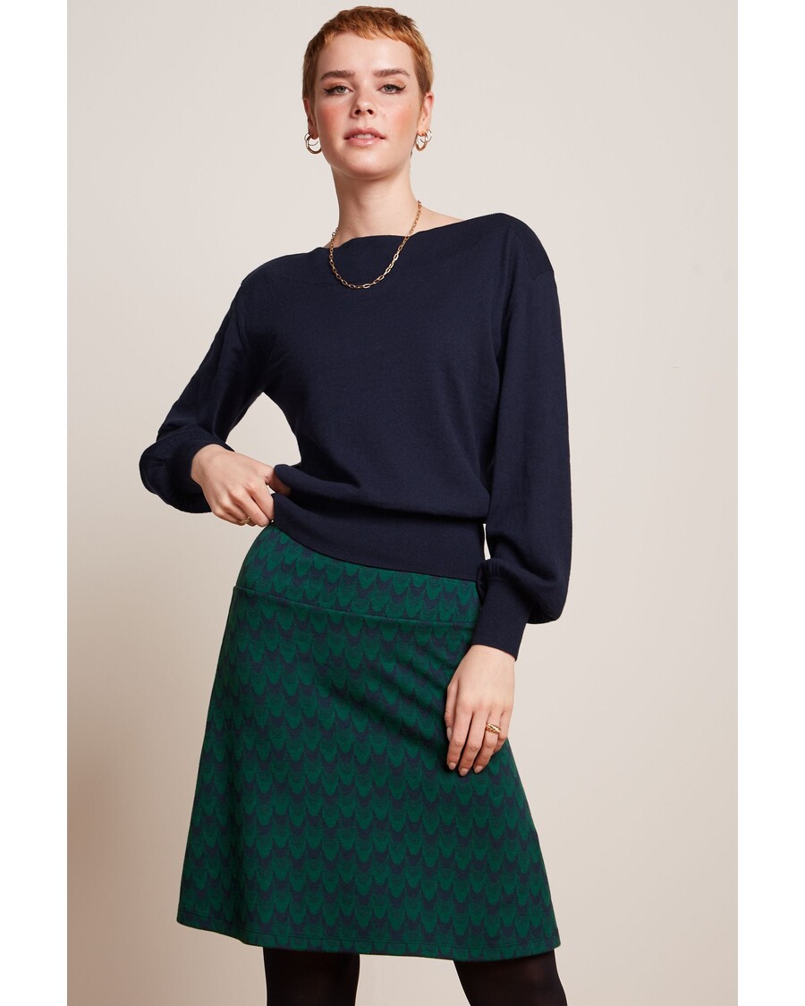 King Louie Border Skirt Duffy Jacquard
