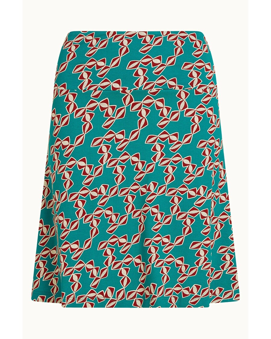 King Louie Border Skirt Minty