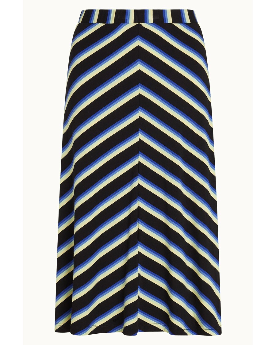 King Louie Juno Midi φούστα έμπλα ρίγα