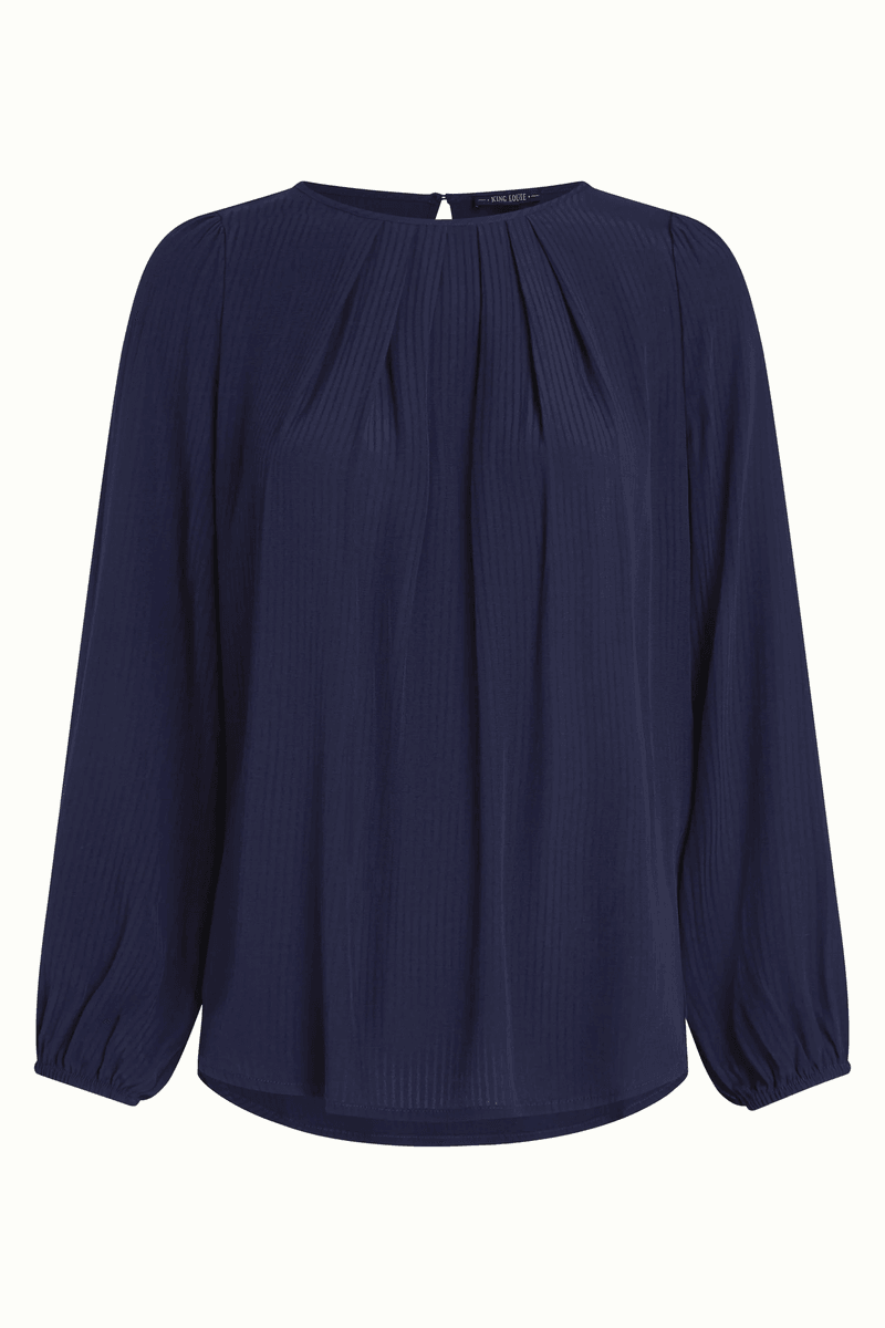 King Louie Laura Pleat Top Allegra