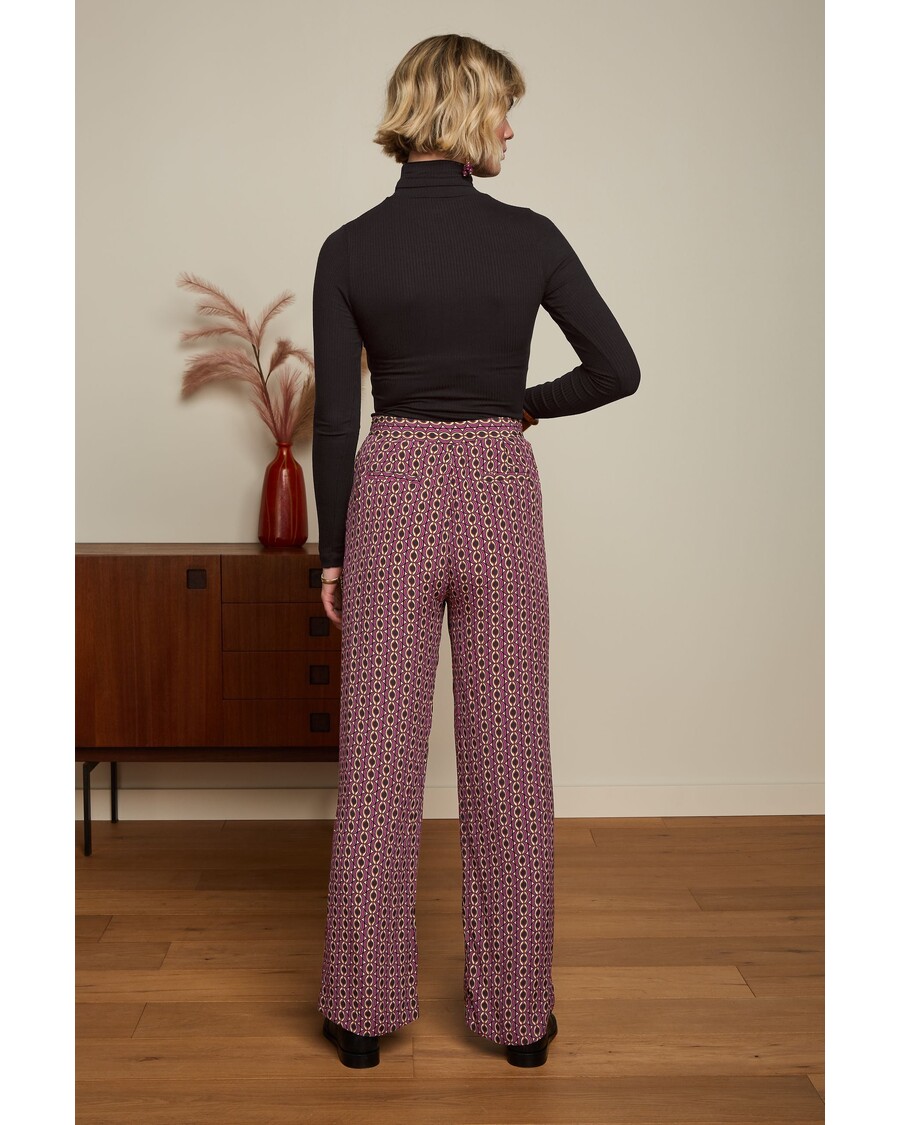 King Louie Rollneck Top Uni Rib