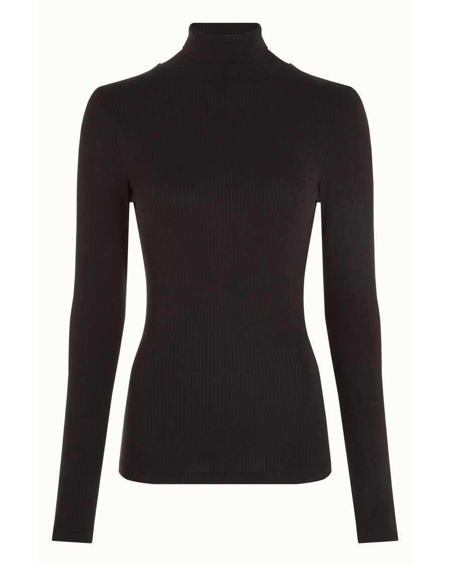 King Louie Rollneck Top Uni Rib