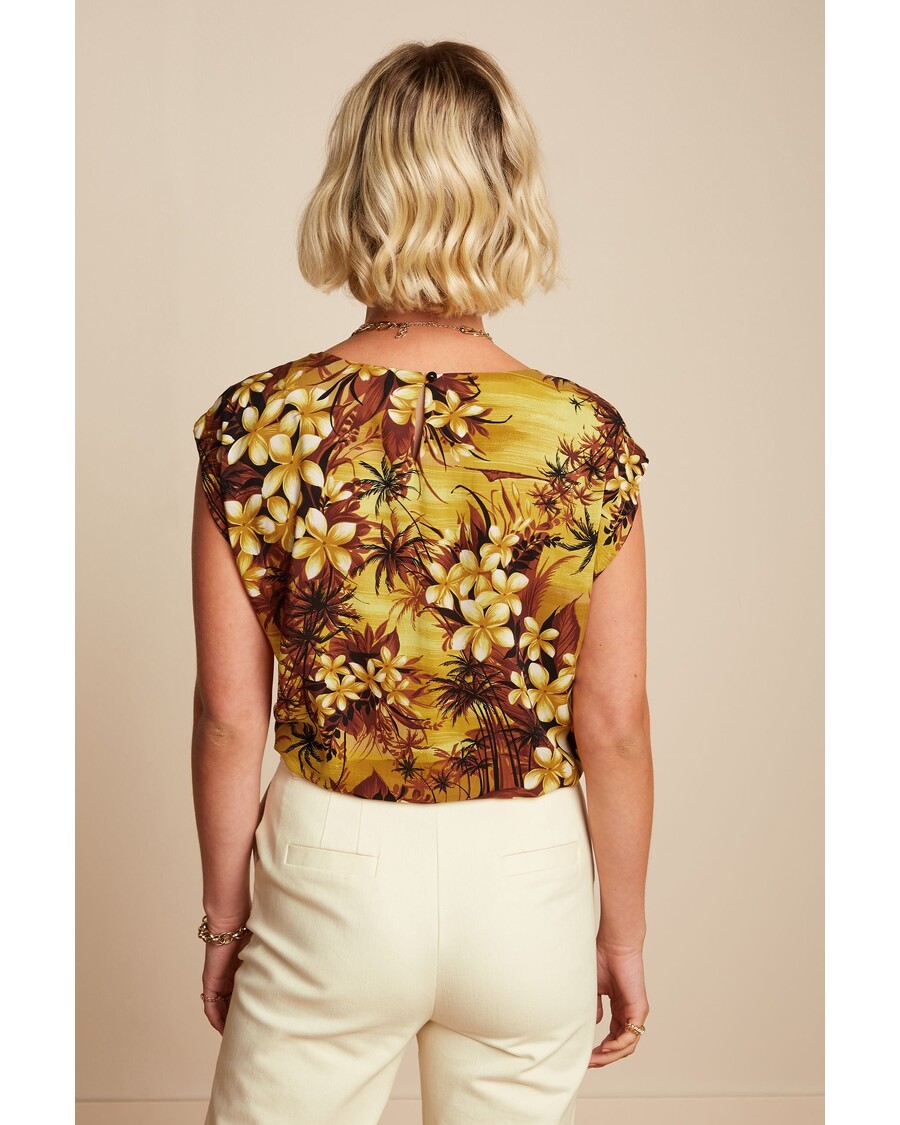 King Louie Shirley Top Emerald