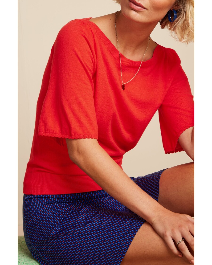 King Louie Ivy Top Wide Sleeve Club