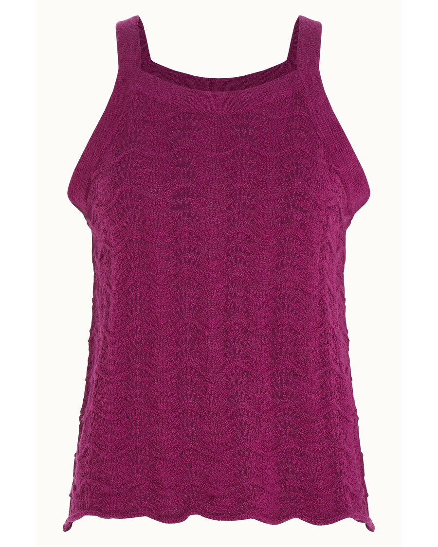 King Louie Sofie Top Scallop