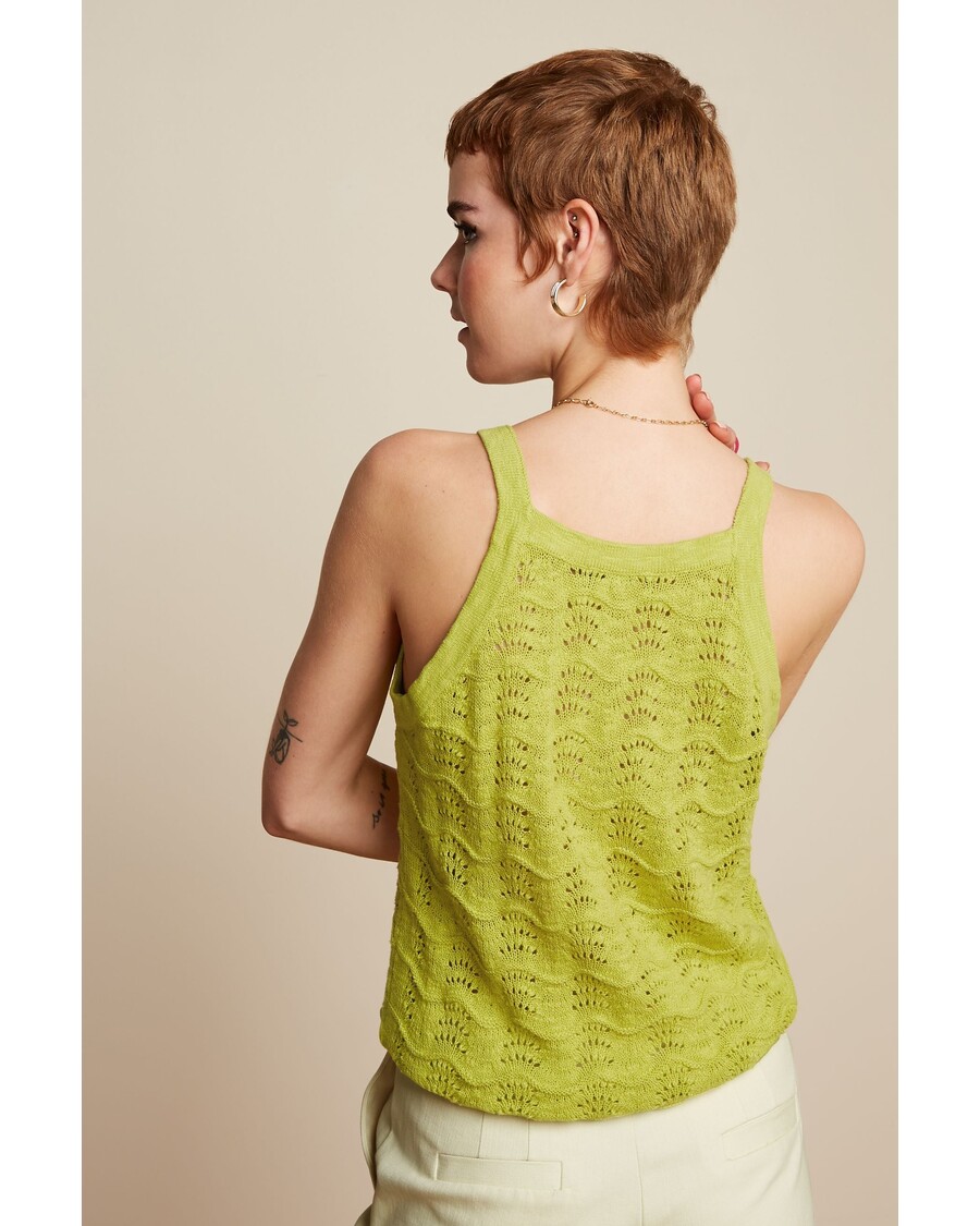 King Louie Sofie Top Scallop