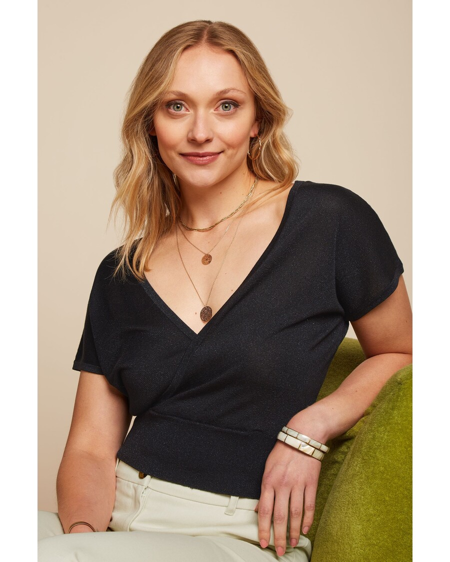 King Louie Kate Cross Top Spiro