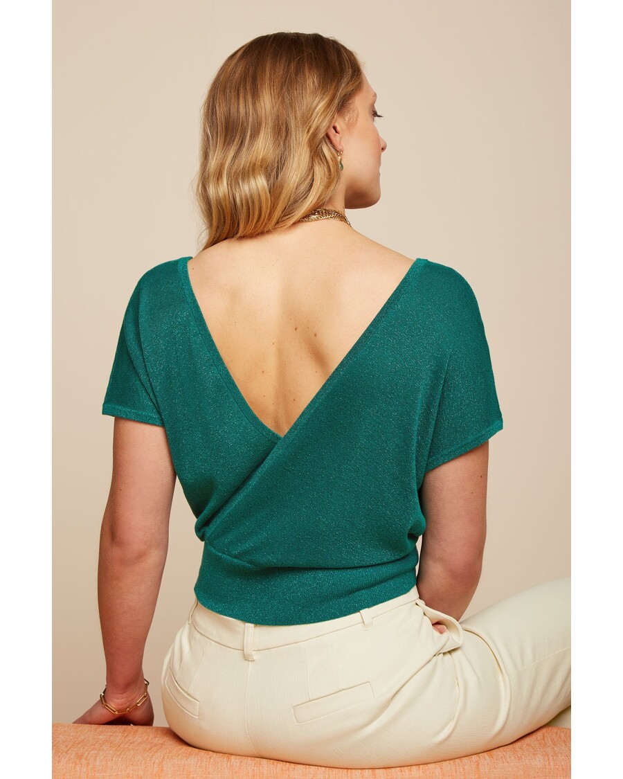 King Louie Kate Cross Top Spiro