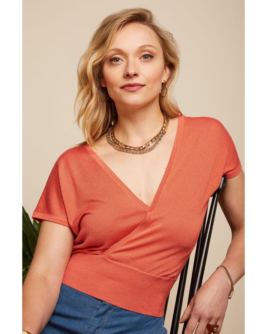 King Louie Kate Cross Top Spiro