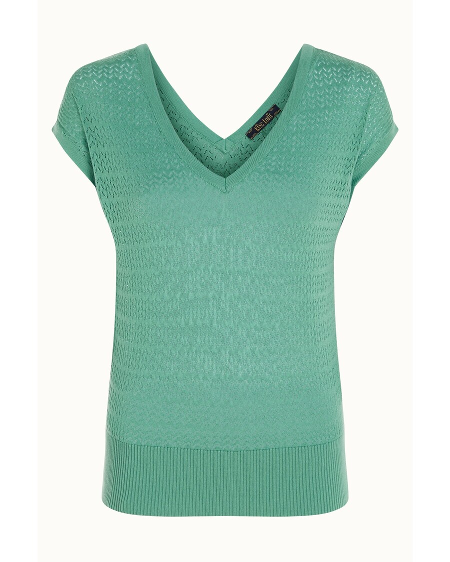 King Louie Double V Top Mateo Knit