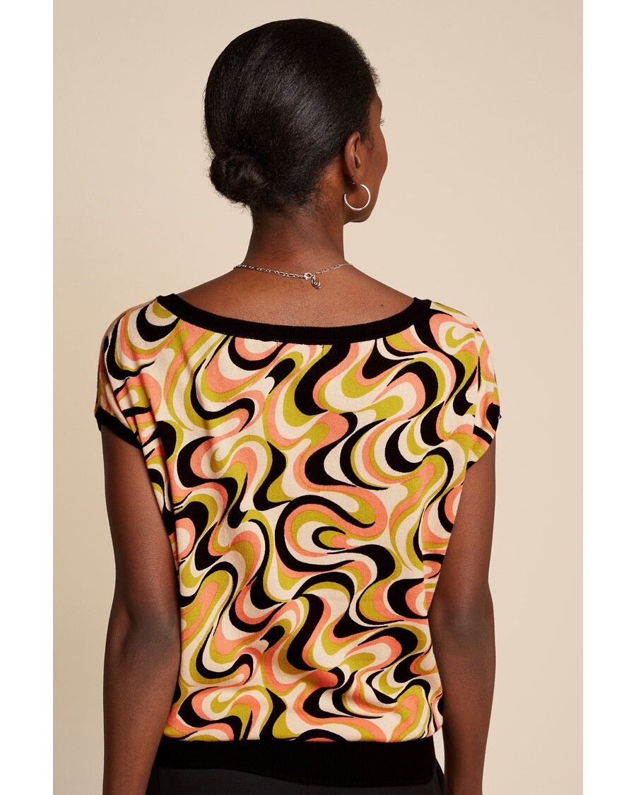 King Louie Boatneck Top Manic