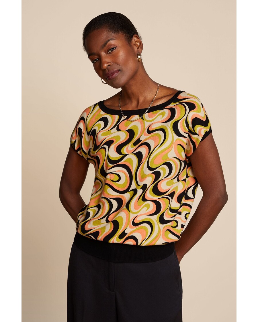 King Louie Boatneck Top Manic