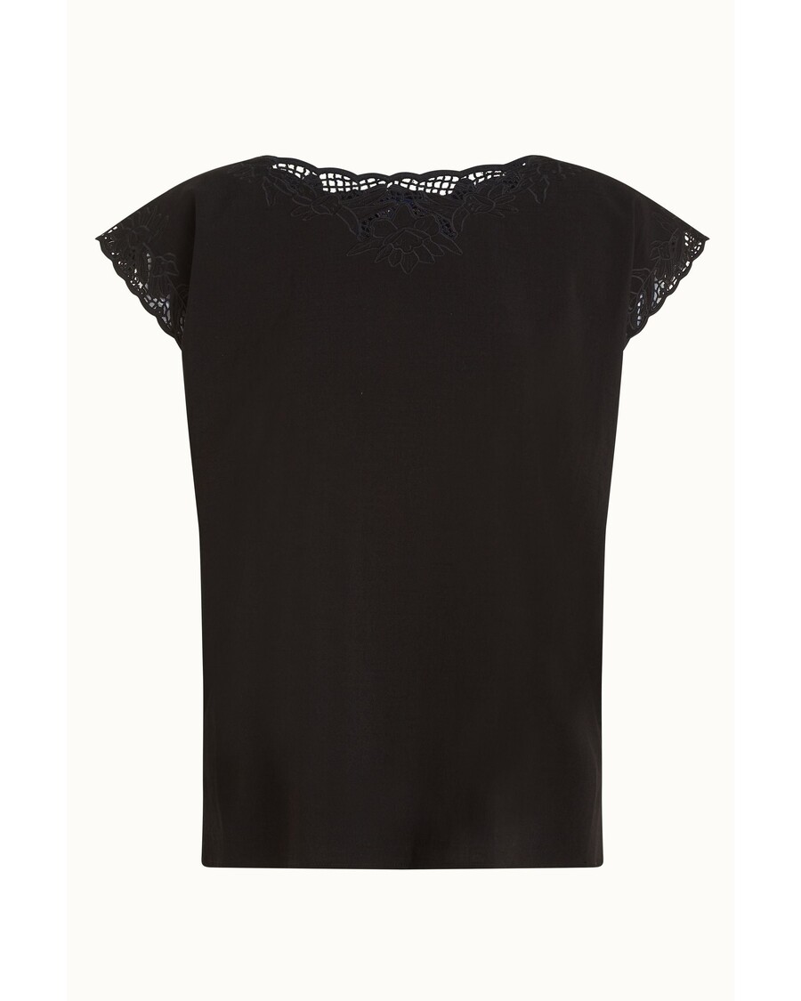 King Louie Betty Top Aurelie Embroidery