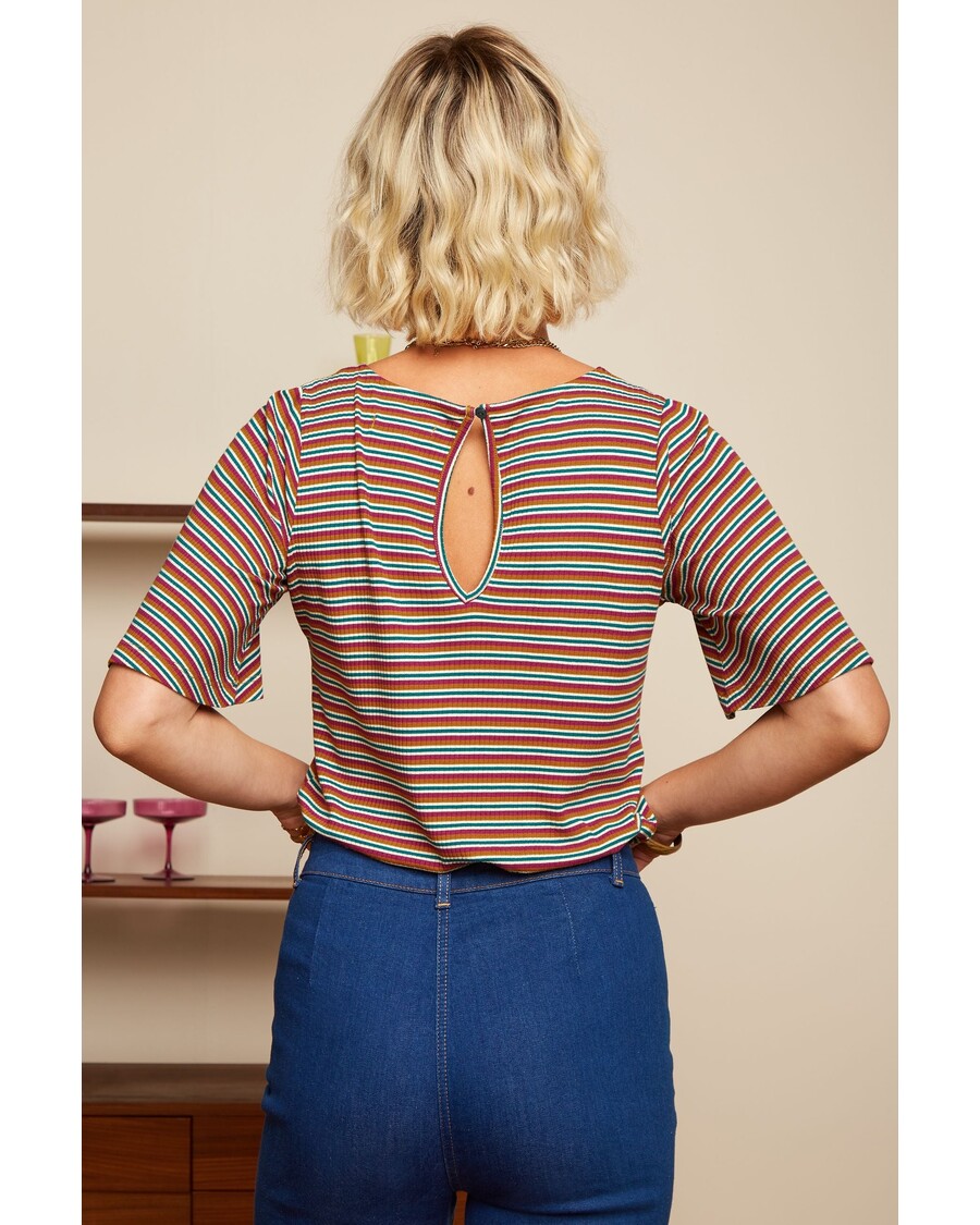 King Louie Lizzy Top Jones Stripe